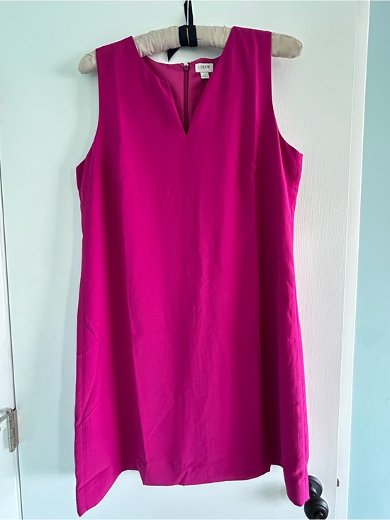 J. Crew Dresses & Skirts - J. Crew Bright Magenta Sleeveless Dress